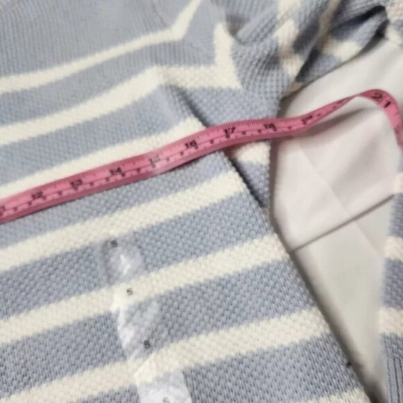 Gap Women's Size Small Striped Sweater Curved Hem - Picture 4 of 6